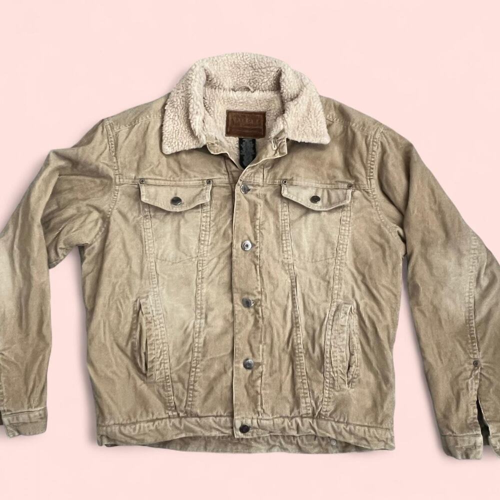 Vtg tan corduroy jacket